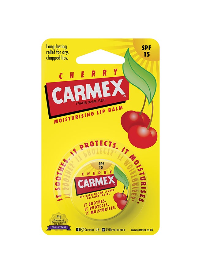 CARMEX Cherry Lip Balm Pot 7.5grams  - Image 1