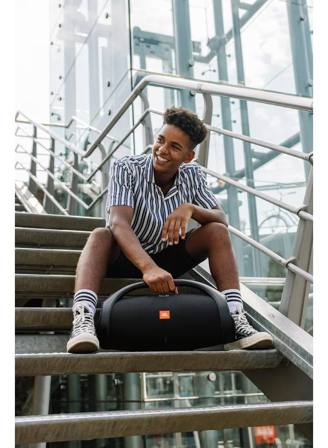 JBL JBL Boombox 2 Wireless Bluetooth Speaker with Indoor and Outdoor Modes Waterproof Siri and Google Compatible Black - Image 4