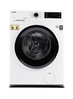 Toshiba Front Load Washer Dryer Washing Machine 8 kg TWD-BK90S2(WK) White  - Image 1