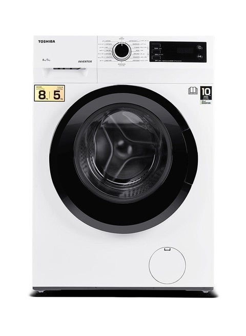Front Load Washer Dryer Washing Machine 8 kg TWD-BK90S2(WK) White