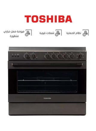 Gas Cooking Range TBA-36LMG5G089KS-SA Black/Silver/Grey - pnsku/N53413778A/45/_/1730214201/c0c704b2-5949-475f-b9e7-1945de2d6c5f