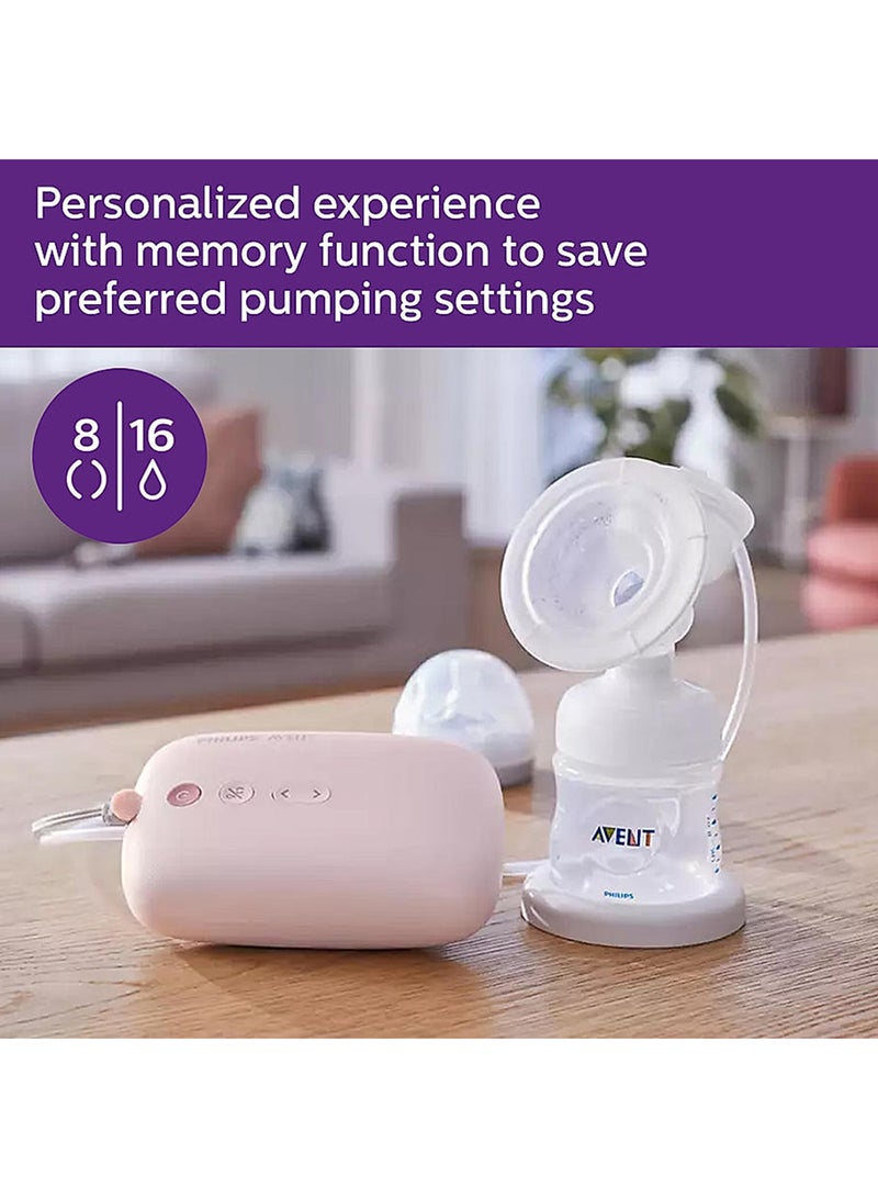 Electronic Avent Single Breast Pump Premium With Natural Motion Technology, Rechargeable Battery, Timer Display (Model Scf396, 31) - pnsku/N53413789A/45/_/1724247249/53cb035a-a3ad-41c3-8e1e-4cc85aaf55e6