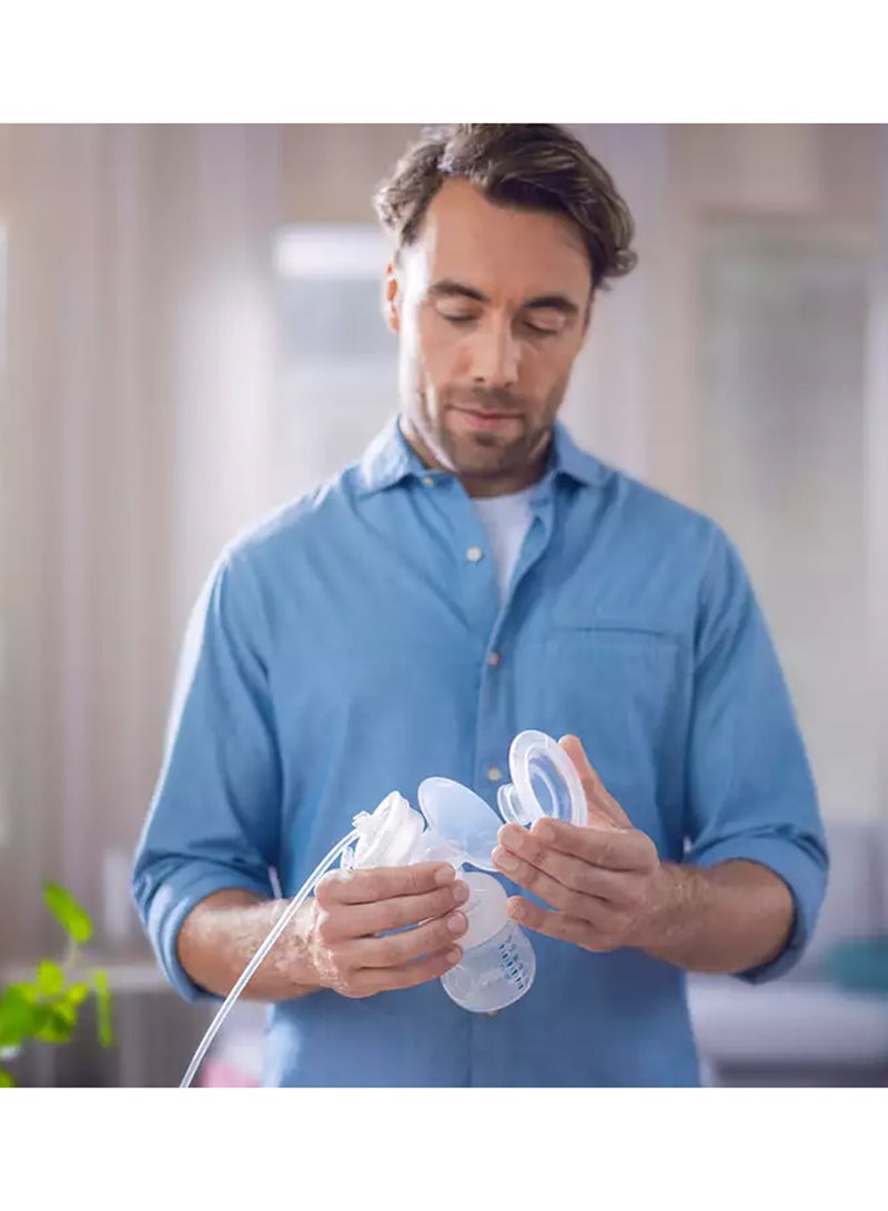 PHILIPS AVENT Natural Twin Electric Cordless Breast Pump SCF398/11  - Image 4