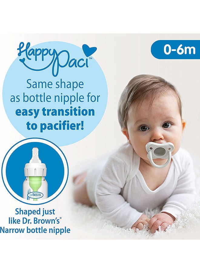 Dr. Brown’s Natural Flow Anti-Colic Wide-Neck Breast To Bottle Pump And Store Feeding Set With Slow Flow Nipples, Baby Travel Caps And One-Piece Pacifier - Image 3