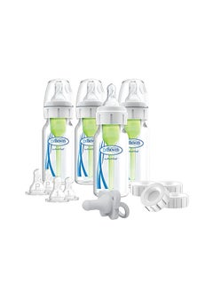 دكتور براونز Natural Flow Anti-Colic Options+ Narrow Breast to Bottle Pump & Store Feeding Set  - Image 1