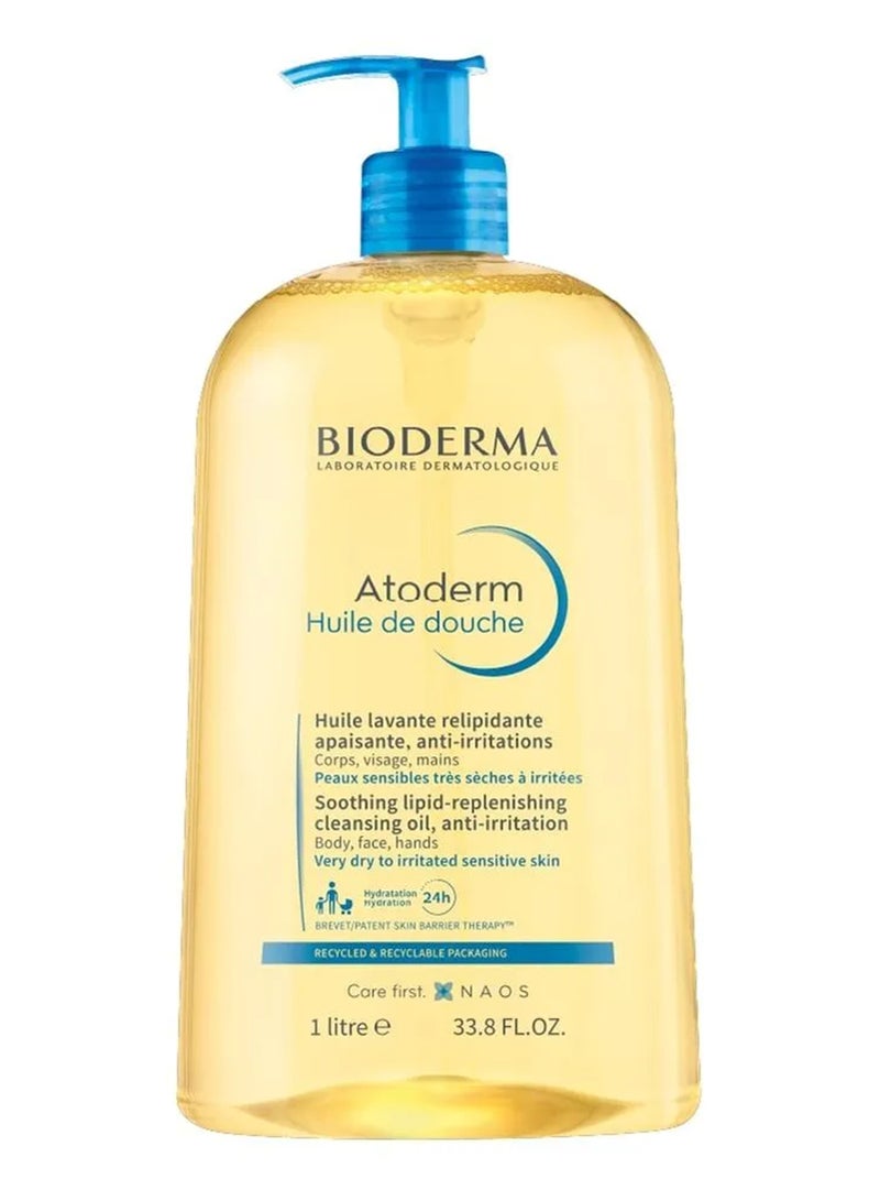 Bioderma Atoderm Huile de douche (Shower oil) 1Liters - Image 1