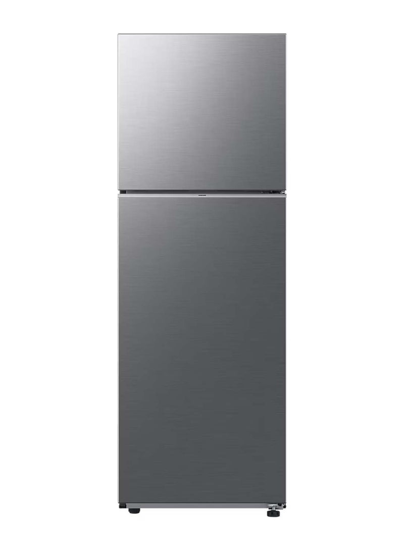 Samsung - 345L Net Capacity Top Mount Double Door Freezer Refrigerator With Space Max Technology RT45CG5404S9 Silver - Image 1
