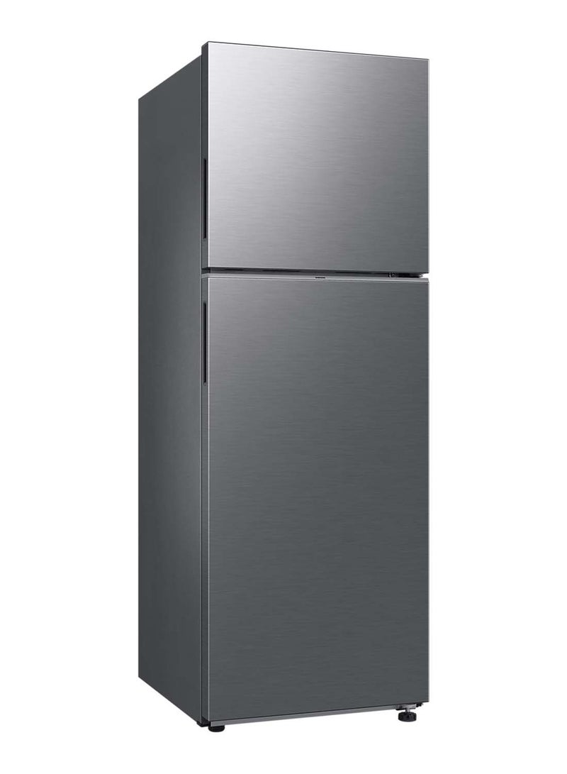 Samsung - 345L Net Capacity Top Mount Double Door Freezer Refrigerator With Space Max Technology RT45CG5404S9 Silver - Image 1