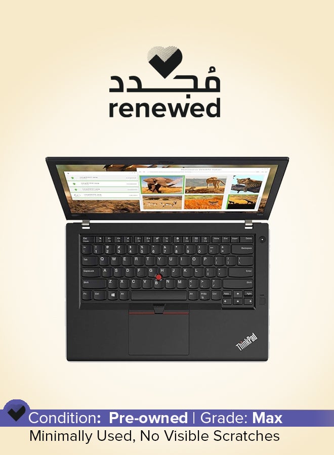 Renewed - ThinkPad T480 Laptop With 14-Inch HD Display,Core i5/8th Generation/8GB RAM/256GB SSD/Intel HD Graphics English Black