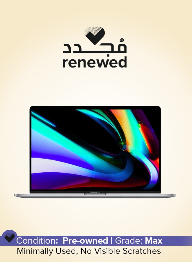 Apple Renewed - Macbook Pro A2141 (2019) With 16-Inch Display With TouchBar,Core i9/9th Generation/16GB RAM/1TB SSD/AMD Radeon Pro 5500M 4GB Graphics English  - Image 1