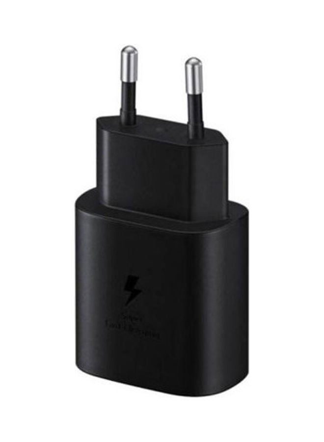 Samsung Travel Adapter 25W Super Fast Charging USB Type-C to Type-C Cable Black - Image 2