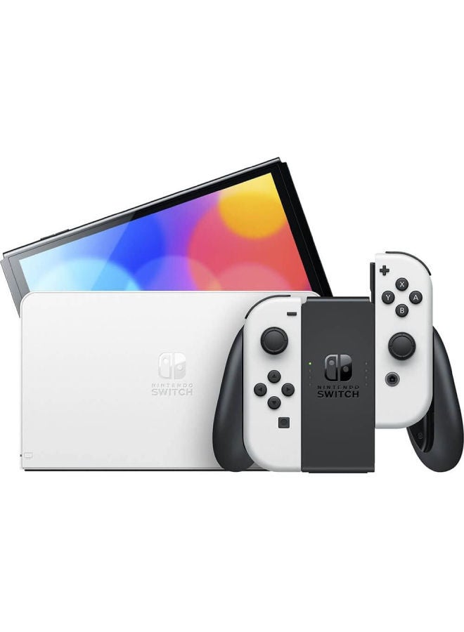 Nintendo - Nintendo Switch OLED Console - White - Image 1
