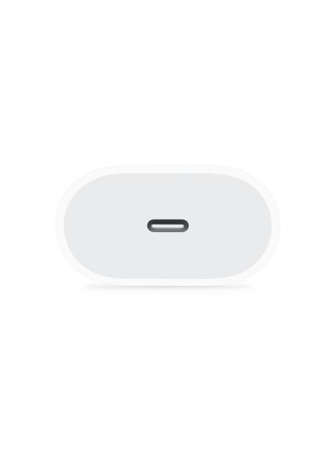 Apple - Apple 20W USB-C Power Adapter White - Image 1