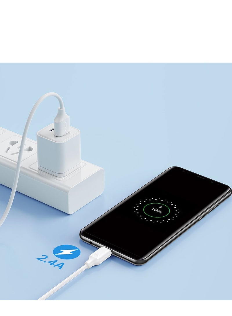 JOYROOM (Cable USB-A TO Micro USB 480 Mb/s 3 1m WHITE  - Image 5