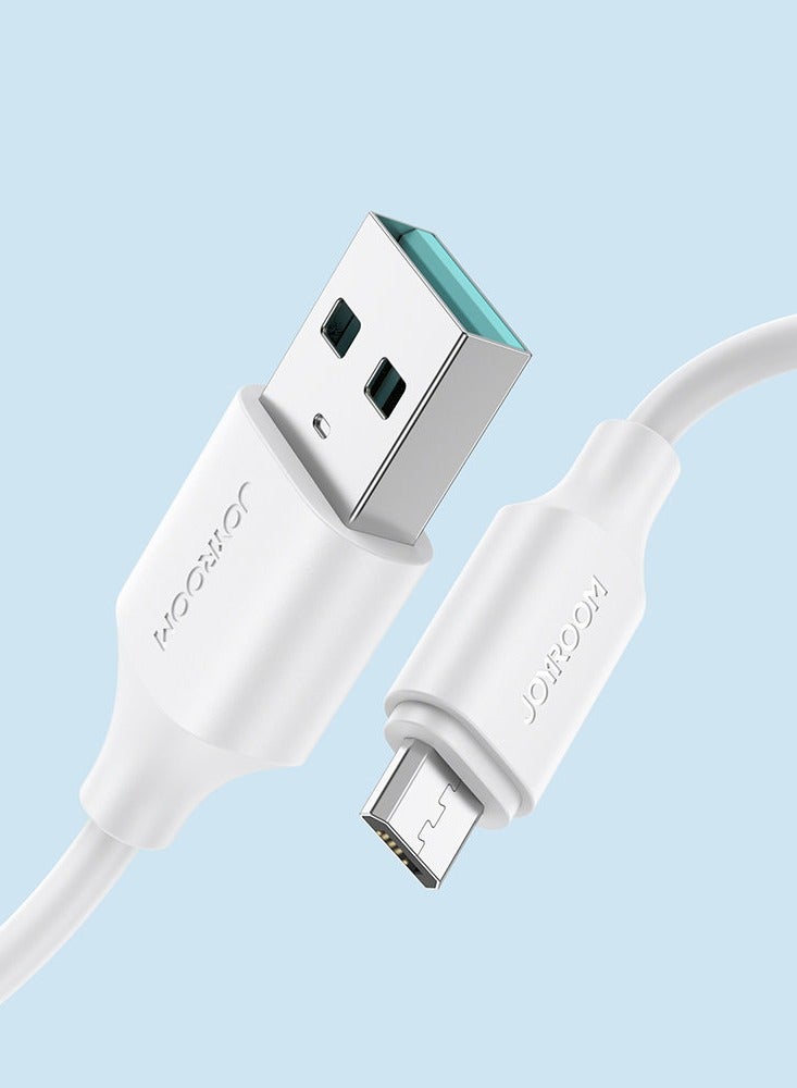 JOYROOM (Cable USB-A TO Micro USB 480 Mb/s 3 1m WHITE  - Image 3