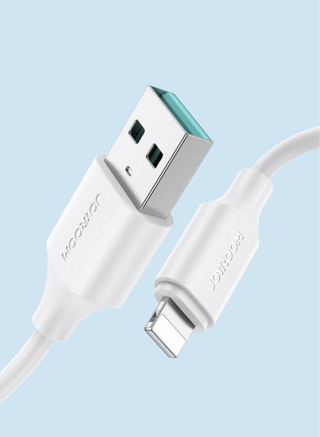 JOYROOM - Joyroom S-UL012A9 Fast Charging and Data Cable - USB-A to Lightning 2.4A - white - Image 1