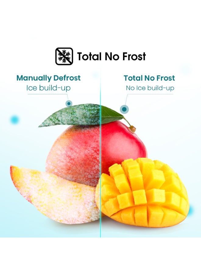 Hisense Fv356N4Asu 356L Gross And 274L Net Capacity  Vertical Freezer – No Frost, Multi Air Flow, Door Alarm For Temperature Alerts,1 Year Full & 5 Years Compressor Warranty FV356N4ASU Silver - Image 3