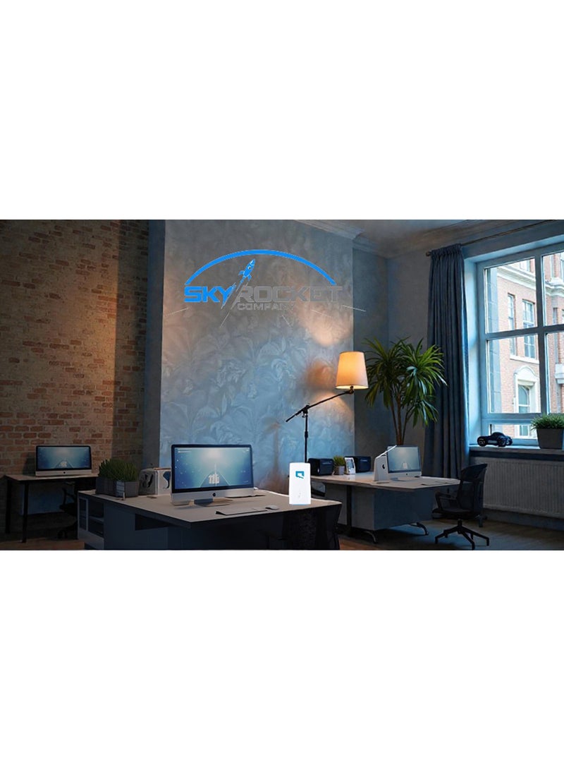 Mobily ZOWEE -  CPE 5 Router 5G - UP to 3600Mbps Download/500Mbps Upload |WiFi 6 | High Gain Antenna 2.5Gbps Ethernet port | Supports Mobily Network Only H155-381 White - Image 3