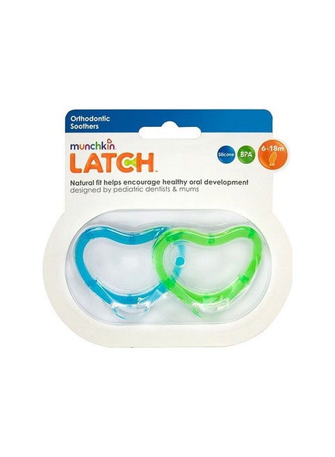 Latch Orthodontic Soothers Pacifier Pack Of 2