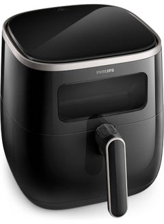 Airfryer XL - 50Hz, 1KGs, See-through Window, Rapid Air Technology, Connected with HomeID APP, 5.6 L 1700 W HD9257/80 Black - pnsku/N53415245A/45/_/1731336261/6e141475-0de6-40bb-8692-8bb097850289