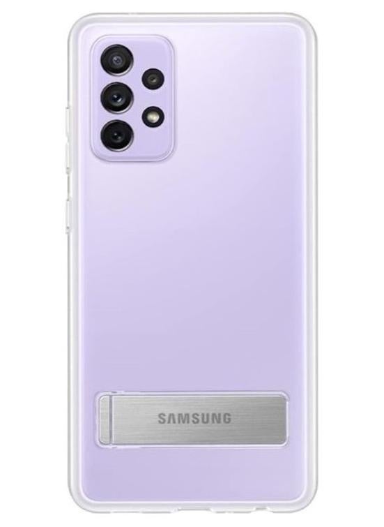 Samsung Galaxy A72 Clear Standing Cover Clear - Image 1