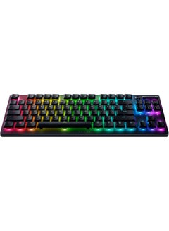 Razer DeathStalker V2 Pro TKL Wireless Gaming Keyboard, Low-Profile Optical Switches, Linear Red, HyperSpeed Wireless, 50H Battery, Ultra-Durable Coated Keycaps, Chroma RGB - Black