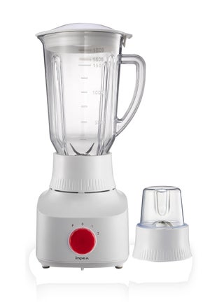 2 in 1 Powerful Blender 650W with Grinder, 1.8L Blender Jar,50g Grinding Jar, 2 Speed Settings with Pulse Control, Motor Overheat Protection, 220-240V, Durable Design 1.8 L 650 W BL 3509 White - pnsku/N53415661A/45/_/1735209549/7c1c0554-c8a9-451b-beaa-d570e0db82ba