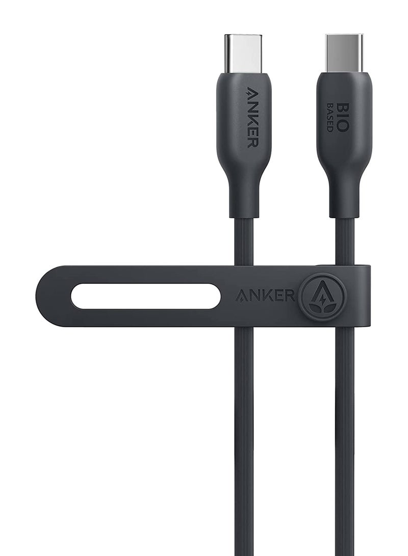 آنكر - كابل 543 USB C إلى USB C (100 وات 3 أقدام)، كابل شحن صديق للبيئة USB 2.0 لأجهزة MacBook Pro 2020 وiPad Pro 2020 وiPad Air 4 وSamsung Galaxy S21 والمزيد - Image 1
