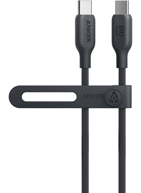 كابل 543 USB C إلى USB C (100 واط 6 أقدام)، كابل شحن USB 2.0 حيوي لأجهزة MacBook Pro 2020 وiPad Pro 2020 وiPad Air 4 وSamsung Galaxy S21 والمزيد