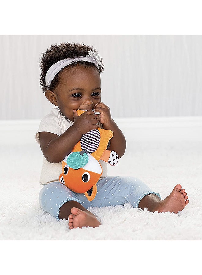 infantino Cuddly Teether, Fox 0m+ Multicolor - Image 3