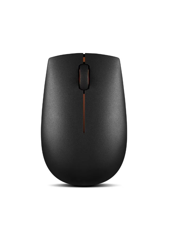 لينوفو ماوس لاسلكي مدمج من لينوفو GX30K85315 300، أسود - Image 3