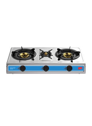3-Burner Stainless Steel Gas Stove IGS 125 Silver - pnsku/N53416025A/45/_/1732801015/5597f295-8533-4925-bf28-77181a537fb3