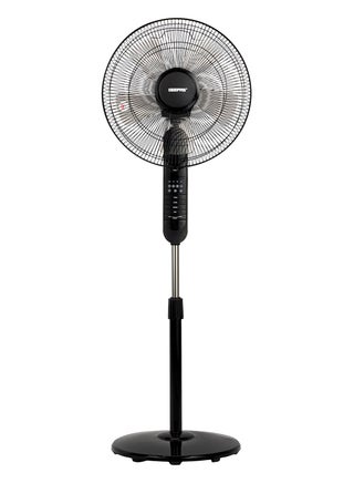 16" Stand Fan With Remote Control, 5 Leafs AS Blades, 7.5 Hours Timer, Oscillation, 3 Speed Options, Powerful Copper Motor, Self Protection When Over Heated 60 W GF9489N Black - pnsku/N53416170A/45/_/1722419073/77989220-d484-42aa-966b-8e90c8819527