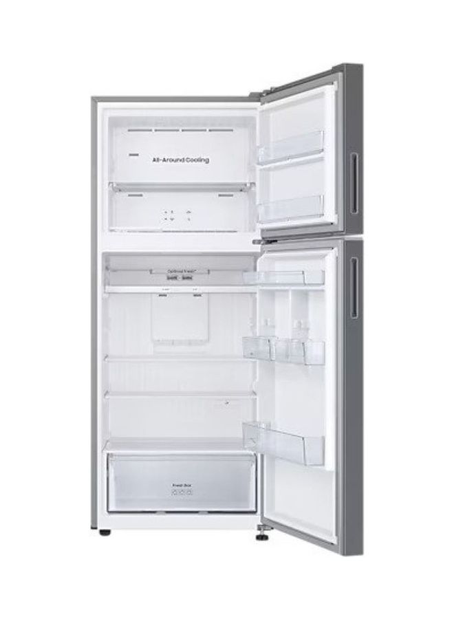 Samsung 393L Net Capacity Top Mount Frost Free Freezer Refrigerator With Optimal Fresh+ And Space Max, Digital Inverter Compressor (RT38CG6404S9AE) RT50CG6404S9 Silver - Image 2
