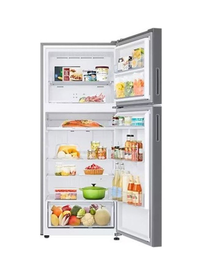 Samsung 393L Net Capacity Top Mount Frost Free Freezer Refrigerator With Optimal Fresh+ And Space Max, Digital Inverter Compressor (RT38CG6404S9AE) RT50CG6404S9 Silver - Image 3