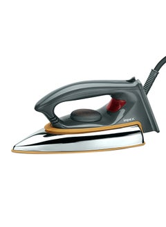 Impex Electric Dry Iron With Non-Stick Ceramic Coated Sole Plate 1200 W Showy Gray/Silver/Gold  - Image 1