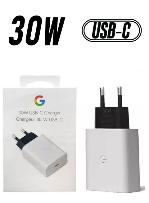شاحن USB C سريع 30 واط 2 دبابيس