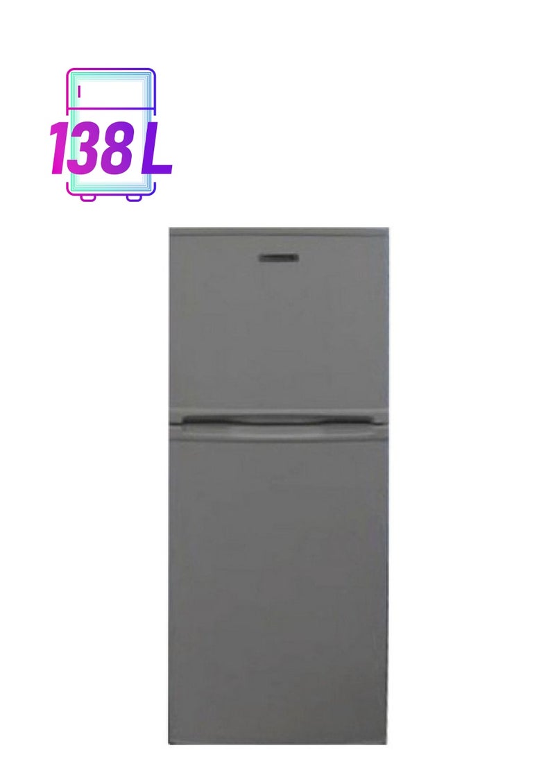 gvc pro Double Door Refrigerator 215 kW GVDS-266-S Silver