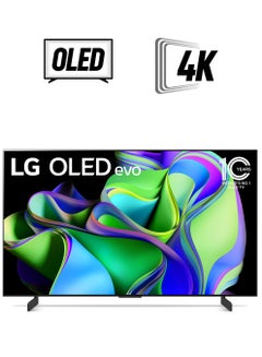 LG OLED Evo C3 65 Inch 4K Smart TV 2023 OLED65C36LA Black OLED65C36LA Black  - Image 1