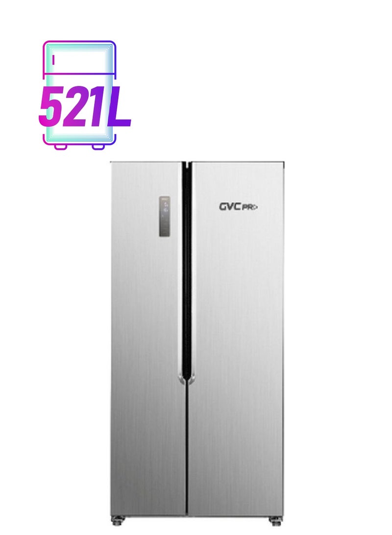 gvc pro Side By Side Digital Refrigerator 365 kW GVSS-600 Silver - Image 1