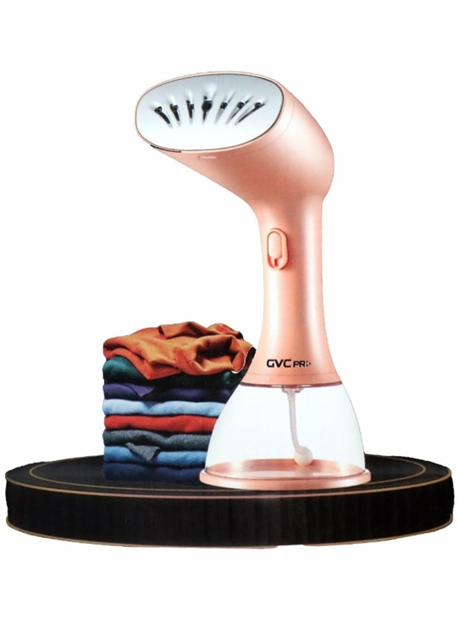 gvc pro - Hand-Held Garment Steamer Iron 380 ml 1640 W GVC-266 Pink - Image 1