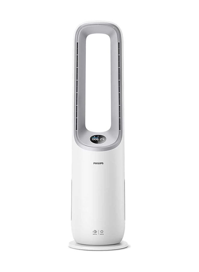 Philips - Air Performer 7000 series 2-in-1 Air Purifier and Fan AMF765/30 Cloud White/Light Grey - Image 1