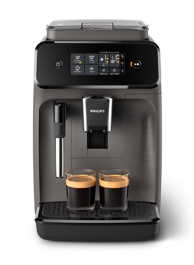 Philips Fully Automatic Espresso Machince Series 1200 - 2 Beverages, Classic Milk Frother, Touch Display, 1.8 L 1500 W EP1224/03/00 Cashmere Grey  - Image 3
