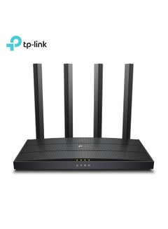 TP-LINK Next-Gen Wi-Fi 6 AX1500 Mbps Gigabit Dual Band Wireless Router, WPA3 Security, Ideal for Gaming Xbox/PS4/Steam and 4K, Plug and Play (Archer AX12) Black  - Image 1