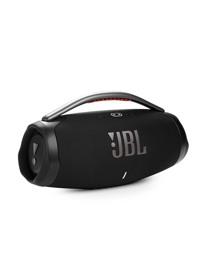 JBL Boombox 3 Powerful Wi-Fi And Bluetooth, Deep Bass, 3-Way Speaker, 24H Battery, 3D Dolby Atmos, Waterproof & Dustproof, Built-In Charger, Self-Tuning Feature Black - Image 2