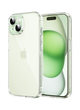 iPhone 15 Case Clear 6.1 inch【Anti-Yellowing】【 Mil-Grade Anti-Drop】iPhone 15 Cover Transparent, Slim Thin Crystal iPhone 15 Case, Full Coverage Lens Protection, Shockproof Anti-Scratch Clear - pnsku/N53417101A/45/_/1695112454/7330221d-dff7-41af-86b8-f2270fcacfd0