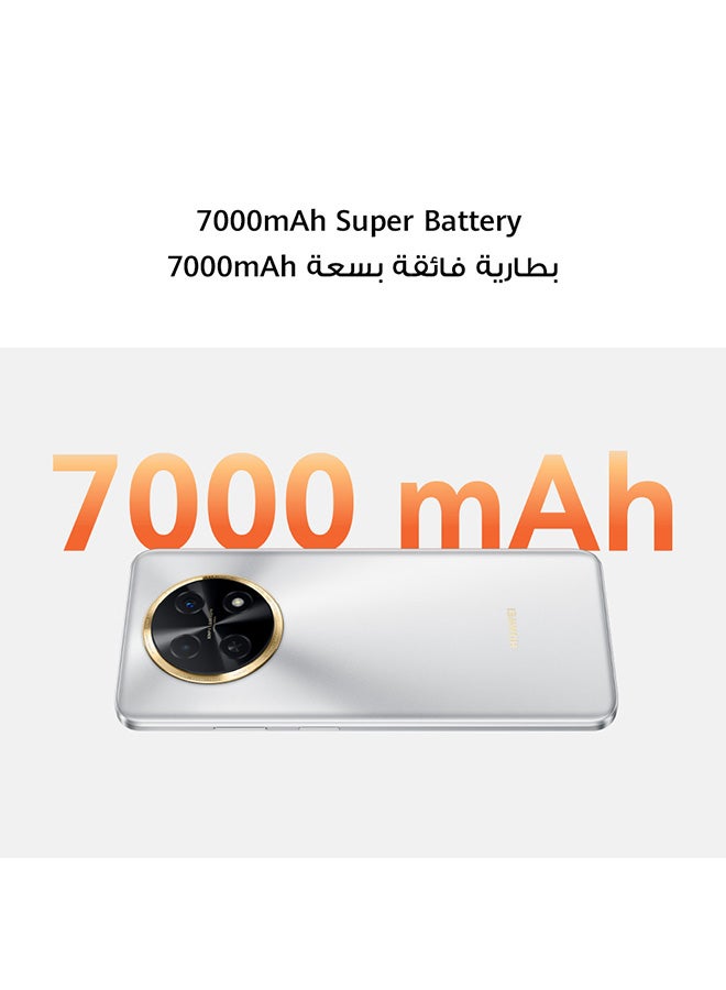 HUAWEI - Nova Y91 Dual SIM Moonlight Silver 8GB RAM 256GB 4G - Middle East Version - Image 1