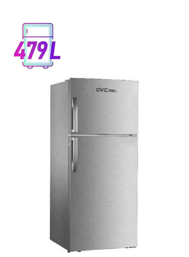 gvc pro Double Refrigerator GVRF-850-S Silver - Image 1