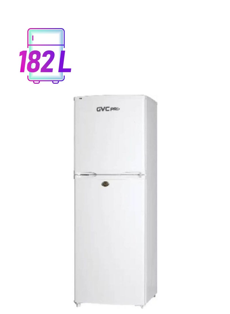 gvc pro Refrigerator With Top Freezer GVDS-300W White - Image 1