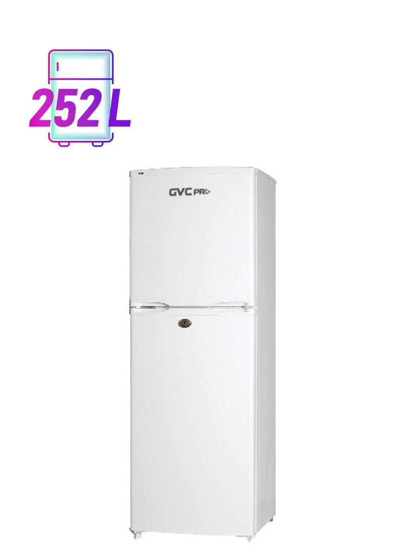 gvc pro - Double Door Refrigerator With Internal Temperature Control 594.8 kW GVDS-400 White - Image 1